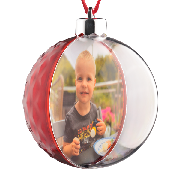 Świąteczna bombka na zdjęcie DIAMOND