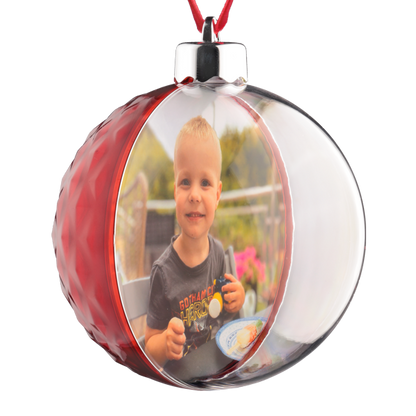 Świąteczna bombka na zdjęcie DIAMOND