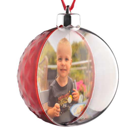 Świąteczna bombka na zdjęcie DIAMOND
