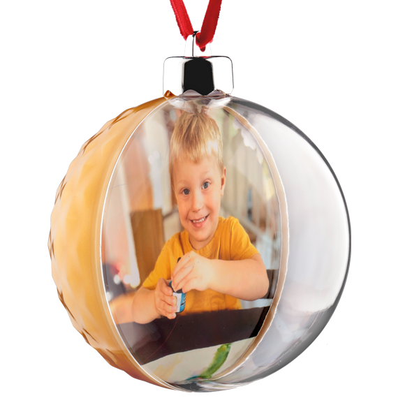 Świąteczna bombka na zdjęcie DIAMOND