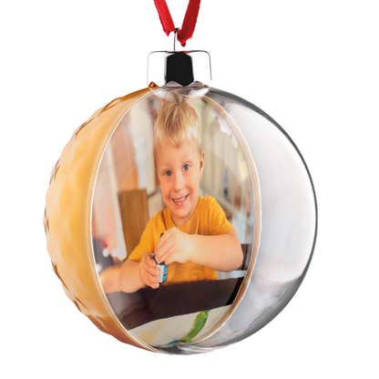 Świąteczna bombka na zdjęcie DIAMOND