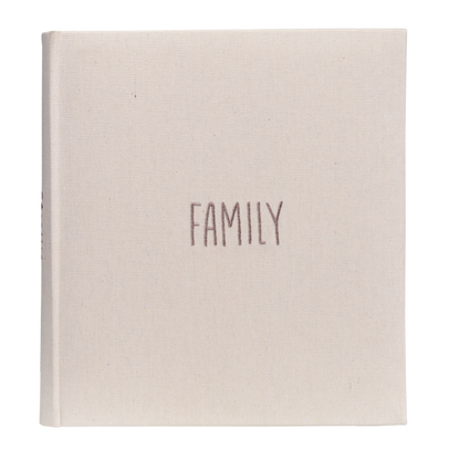 Album tradycyjny z pergaminem FAMILY | czarne strony | 100 stron