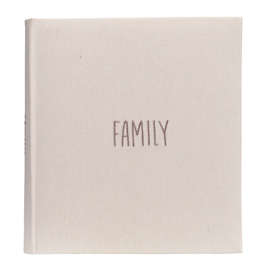 Album tradycyjny z pergaminem FAMILY | czarne strony | 100 stron