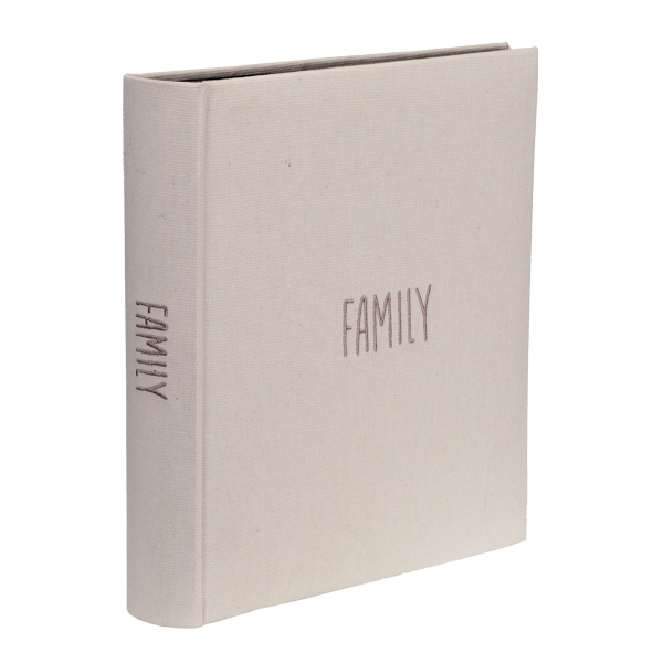 Album tradycyjny z pergaminem FAMILY | czarne strony | 100 stron