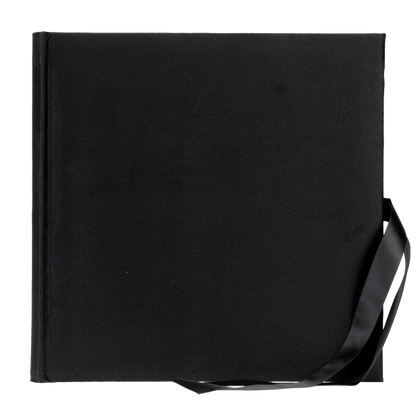 Tradycyjny album z pergaminem VELVET | czarne strony | 40 stron
