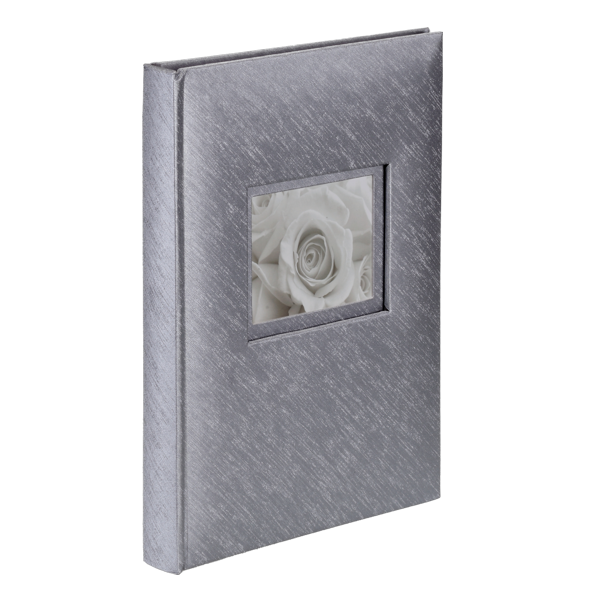 Srebrny album LOVE na 50 zdjęć 15x21 cm