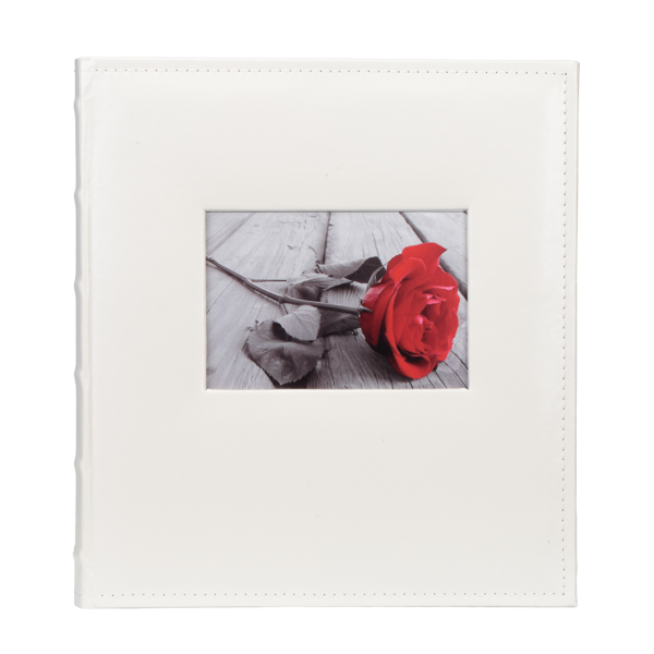 Album tradycyjny z pergaminem WHITE | 60 stron | kremowe strony