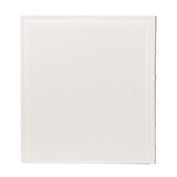 Album tradycyjny z pergaminem WHITE | 60 stron | kremowe strony