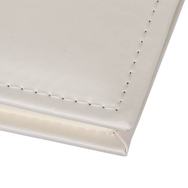 Album tradycyjny z pergaminem WHITE | 60 stron | kremowe strony