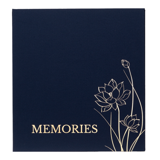 Album na zdjęcia 10x15 cm ZŁOTE KWIATY | 800 zdjęć
