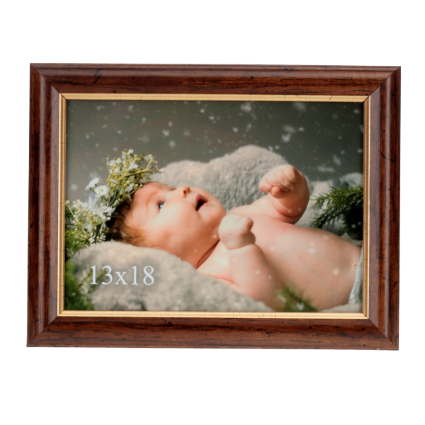 Ramka drewniana EWA w formacie 13x18 cm - PhotoDECOR