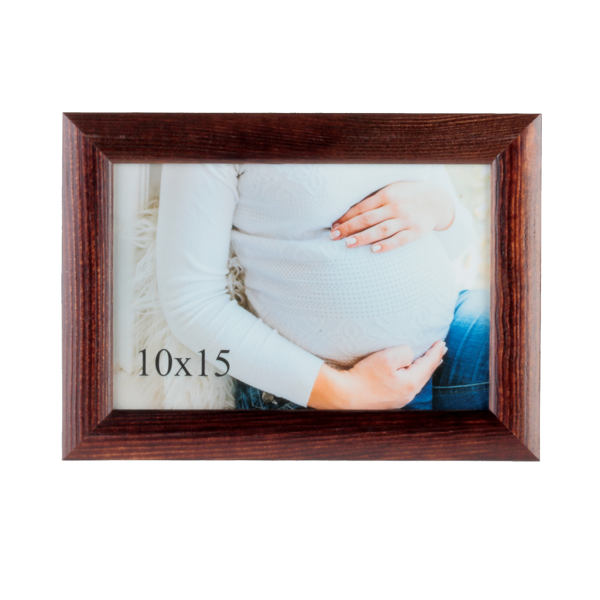 Prosta ramka drewniana ULA 10x15 cm - PhotoDECOR