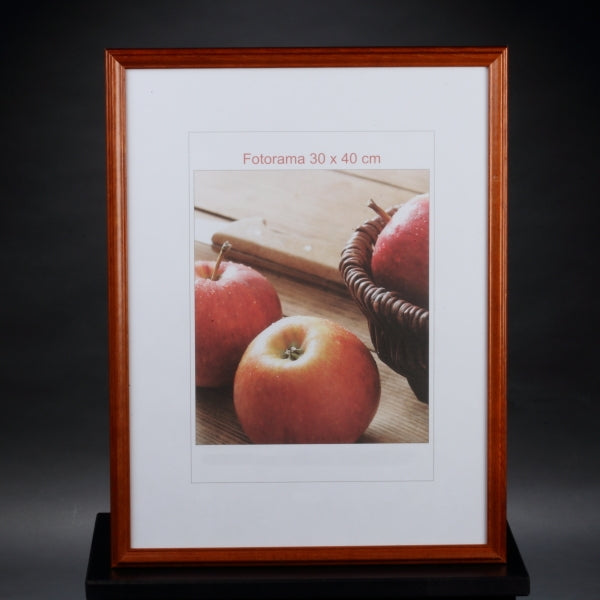 Brązowa ramka drewniana 30×40 cm - PhotoDECOR - Oprawiamy Wspomnienia