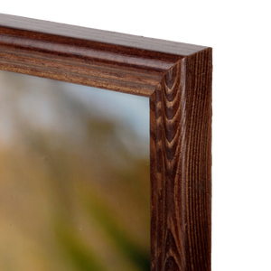Brązowa ramka drewniana na zdjęcie 15x21 cm - PhotoDECOR
