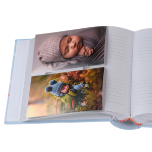 Niebieski album dziecięcy na zdjęcia 10x15 cm | 200 zdjęć