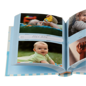 Dziecięcy album na zdjęcia 10x15 cm z sówką | 200 zdjęć