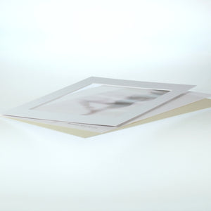 Biała ramka kartonowa 20x30 cm / passe-partout - PhotoDECOR