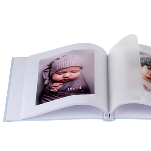 Album dziecięcy tradycyjny z pergaminem | białe strony | 60 stron