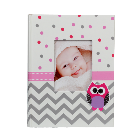 Dziecięcy album kieszeniowy SÓWKA na zdjęcia 10x15 cm