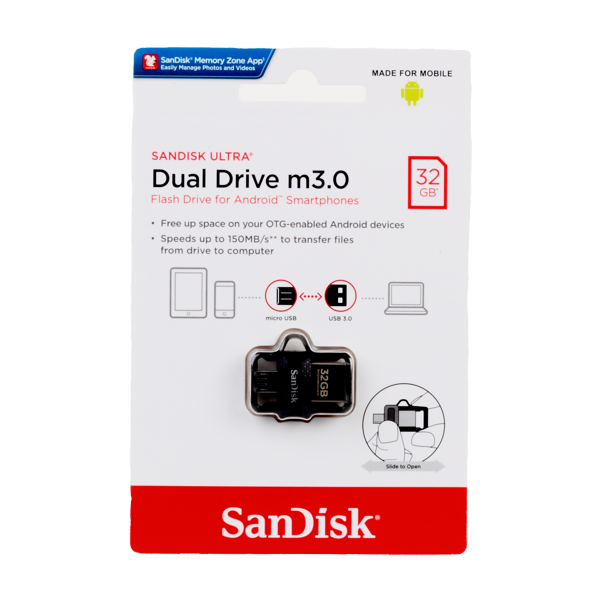 SanDisk Dual Drive m3.0 32GB