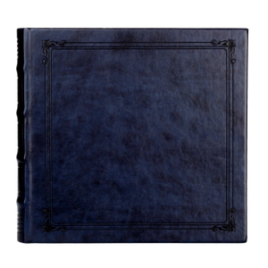 Granatowy album na zdjęcia 10x15 cm z eleganckim tłoczeniem | 200 zdjęć