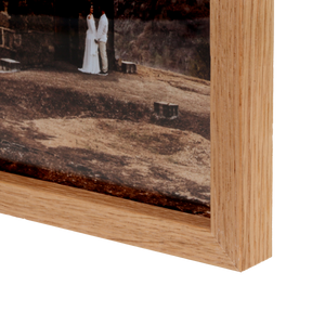 Ramka na zdjęcie 21x30 cm z litego drewna dębowego MEG