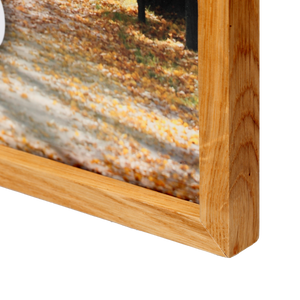 Ramka na zdjęcie 30x40 cm z litego drewna dębowego MEG