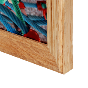Ramka na zdjęcie 21x30 cm z litego drewna dębowego OLIWIA