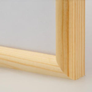 Klasyczna ramka drewniana D1B w formacie 18x24 cm - PhotoDECOR