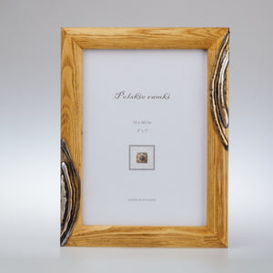 Ręcznie zdobiona ramka drewniana 13×18 cm - PhotoDECOR - Oprawiamy Wspomnienia