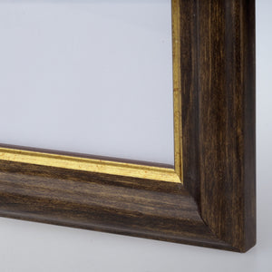Brązowa ramka drewniana 21x30 cm - PhotoDECOR - Oprawiamy Wspomnienia